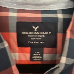 American Eagle Flannel Dress Shirt